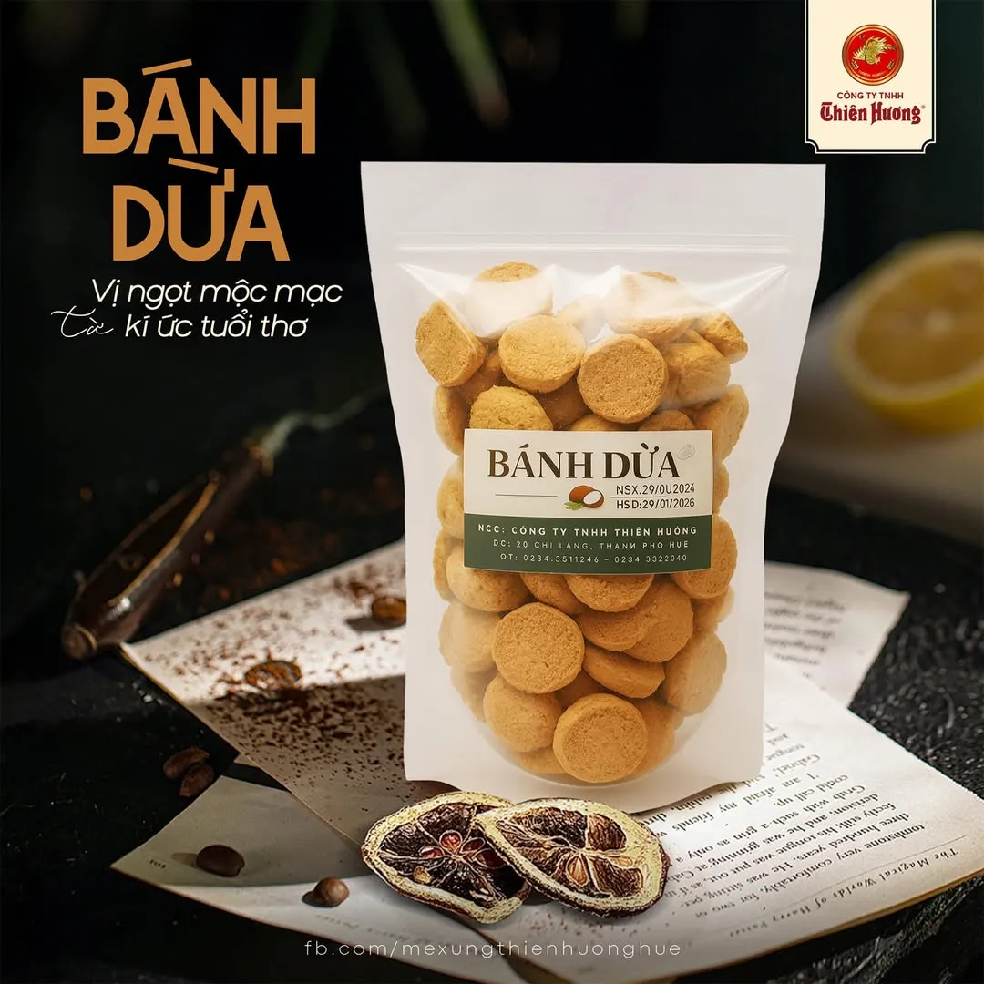 Bánh Dừa Thiên Hương - Vị ngon truyền thống